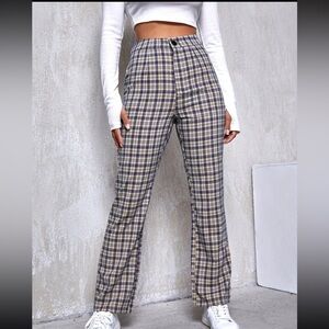 Plaid pants